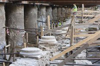 Antica via romana scoperta a Salonicco