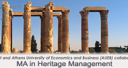 Studiare in Grecia: MA in Heritage Management