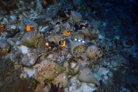 Il mare greco rivela ventidue “nuovi” antichi relitti nelle acque intorno ai Fourni