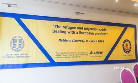 “Rifugiati e crisi migratoria: affrontando un problema europeo”. Il workshop tematico del Club di Venezia si è tenuto a Lesvos