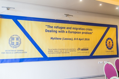 “Rifugiati e crisi migratoria: affrontando un problema europeo”. Il workshop tematico del Club di Venezia si è tenuto a Lesvos