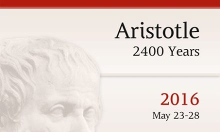 Congresso Internazionale per festeggiare 2400 anni dalla nascita di Aristotele