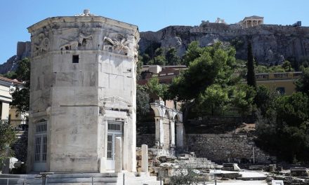 Finita la restaurazione della torre dei venti (Aerides)! Il Monumento è adesso pronto per visitare