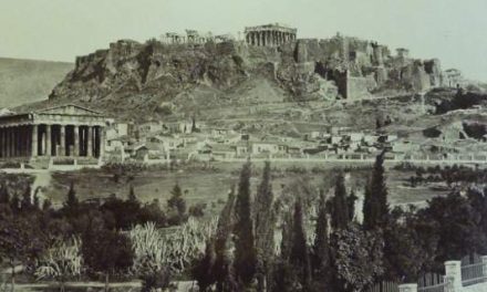 “Memorie di Monumenti, le foto dei monumenti antichi di Atene nel 19 ° secolo”