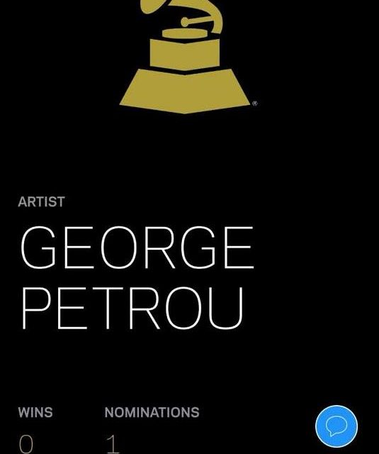 Il direttore d’orchestra George Petrou candidato a un Grammy