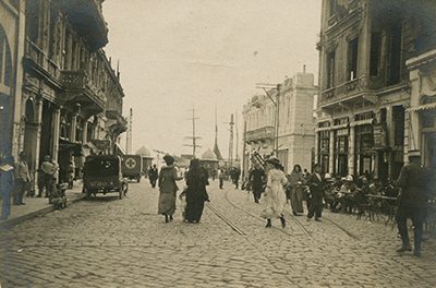 “Commercio di Salonicco 1870-1970” – una mostra al Centro Conferenze della Banca del Pireo