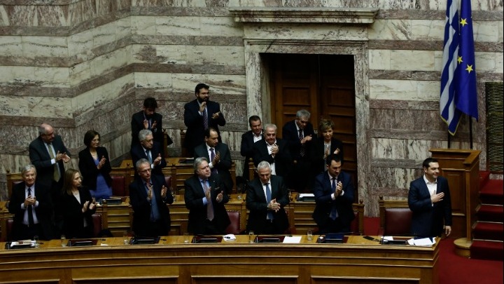 Il governo di Alexis Tsipras ha superato con successo il voto di fiducia al Parlamento