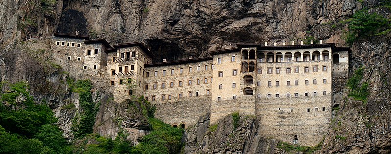 Lo storico monastero di Sumela a Trebisonda