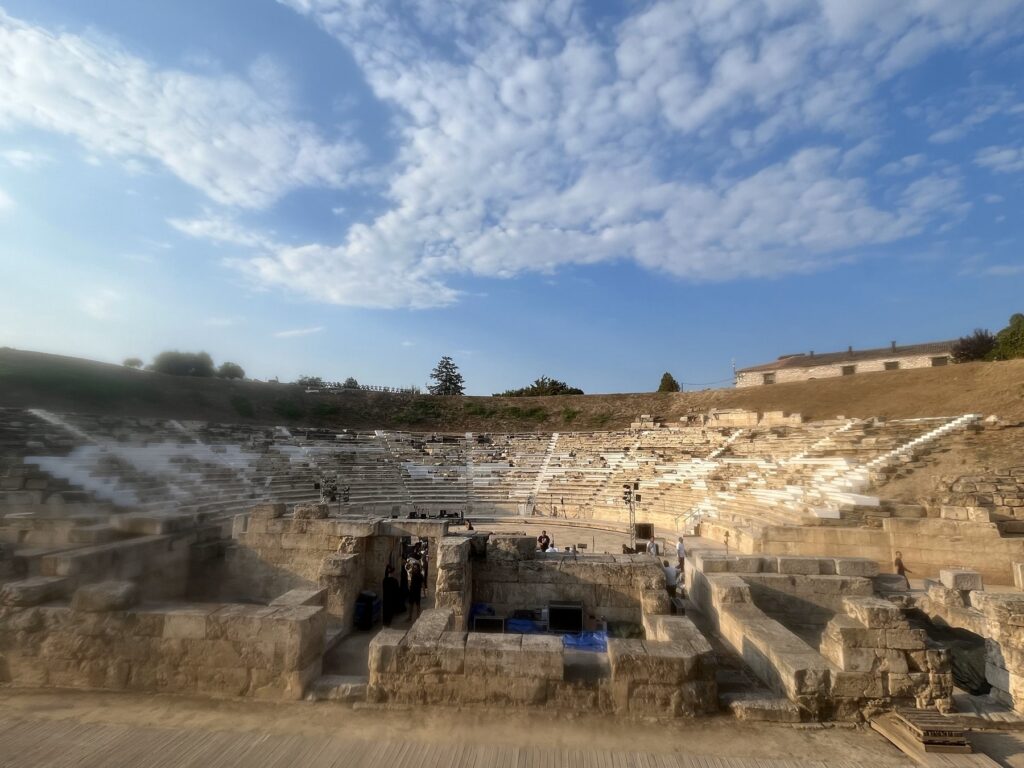 Il teatro antico di Larissa