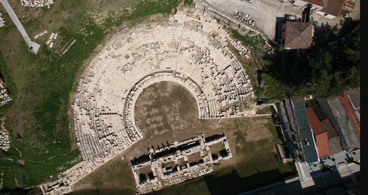 Il teatro antico di Larissa