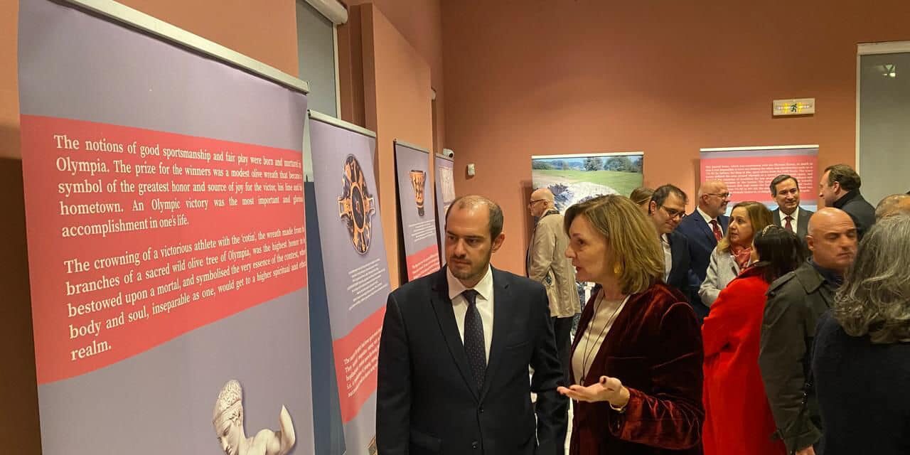 L’esposizione sull’ideale olimpico aperta al pubblico presso il Museo Bizantino e Cristiano di Atene