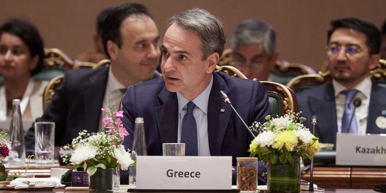 Discorso del Primo Ministro Kyriakos Mitsotakis nell’ambito dell’“AI Impact Summit”, presso il Centro Espositivo Internazionale Bharat Mandapam, a Nuova Delhi