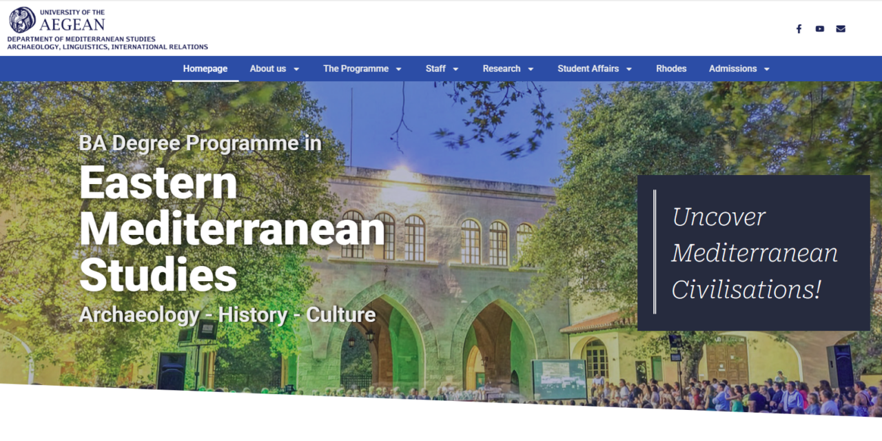 Study in Greece – Storie dei Programmi Internazionali / BA in Eastern Mediterranean Studies