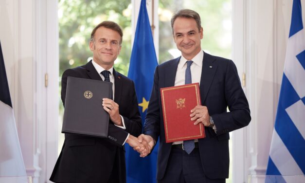 Dichiarazioni del Primo Ministro Kyriakos Mitsotakis dopo il suo incontro con il Presidente della Repubblica francese Emmanuel Macron e la firma di accordi tra la Grecia e la Francia