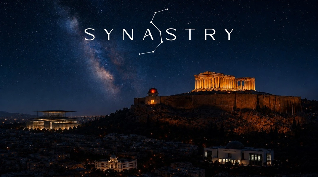 «Synastry»:  arte, poesia e astronomia in dialogo con l’Universo alla Biblioteca Nazionale di Grecia